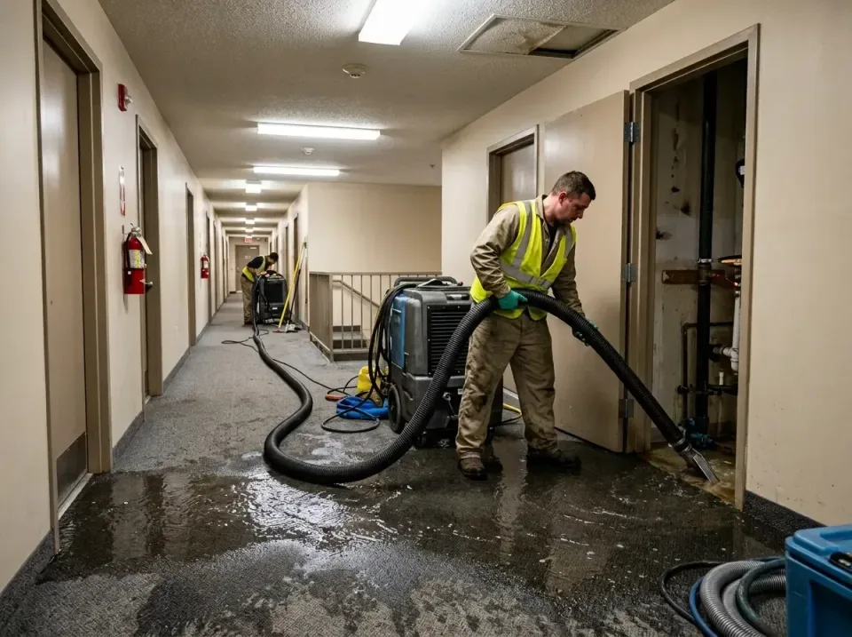 multi-unit-apartment-hallway-f-005 — frequently asked questions, Emergency Burst Pipe Water Extraction & Removal in Huntsvil…